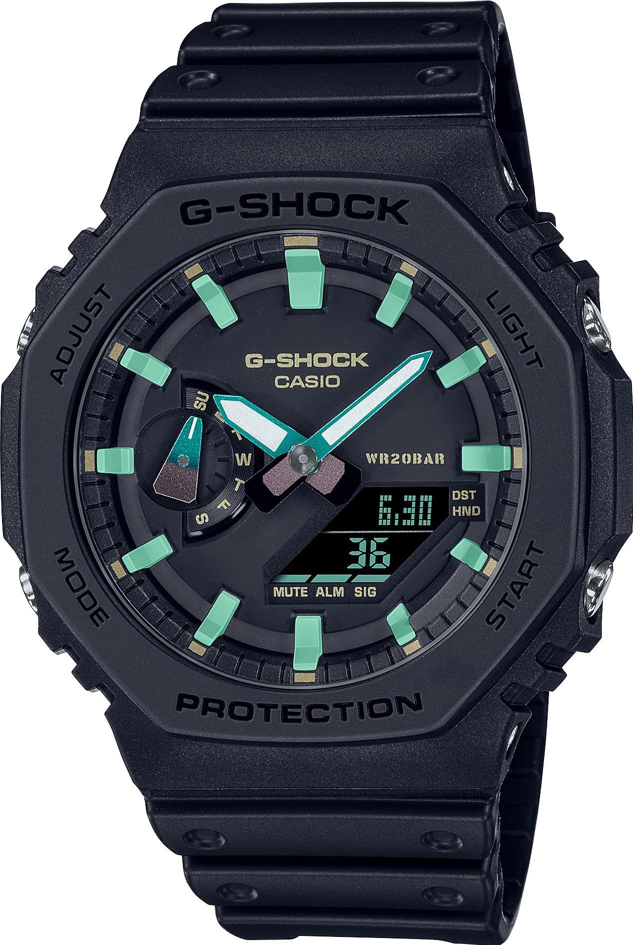 

Наручные часы мужские Casio GA-2100RC-1A, GA-2100RC-1A