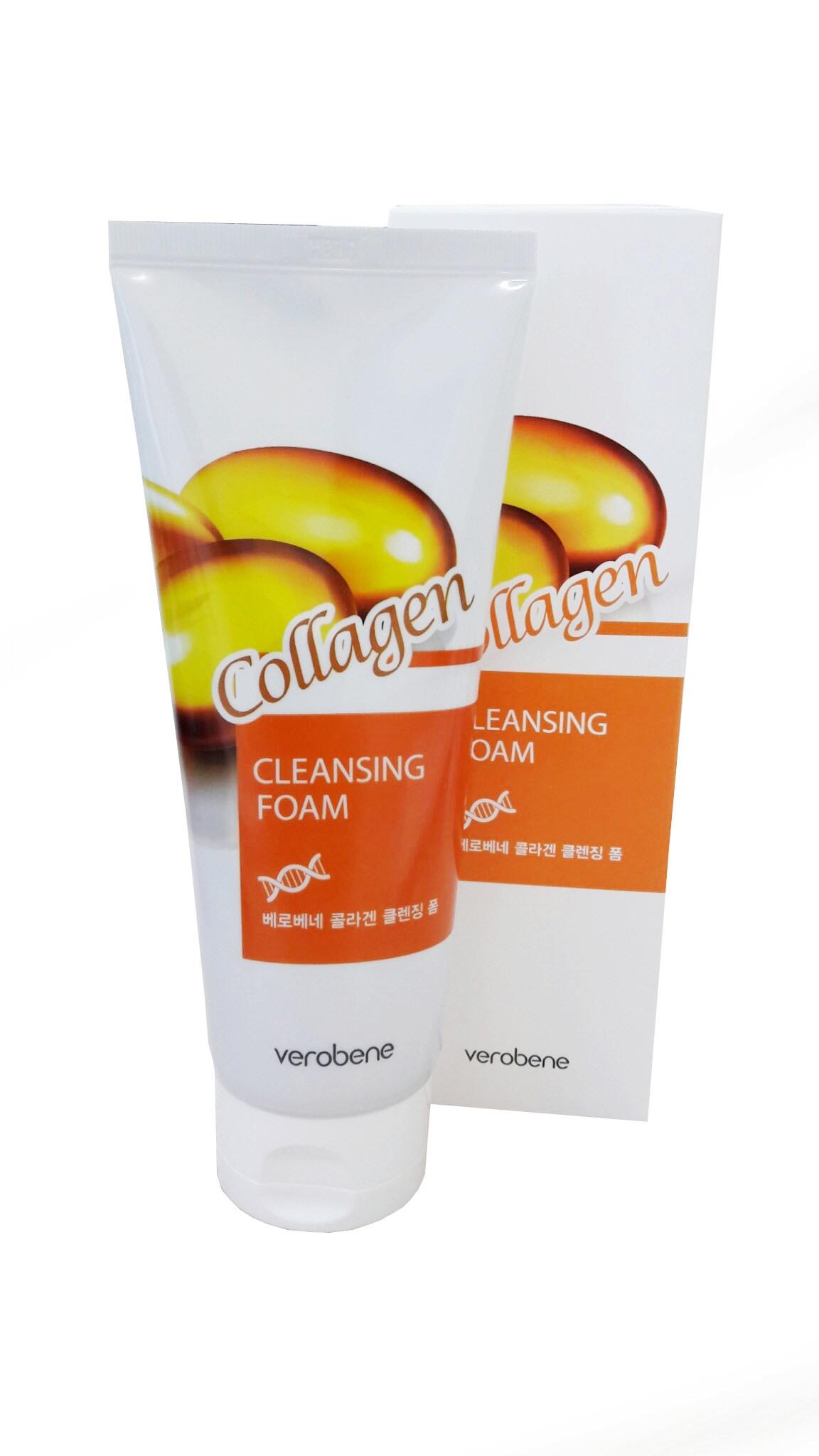 

Пенка для умывания с коллагеном Verobene Collagen Cleansing Foam 150 мл
