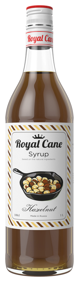 фото Сироп royal cane лесной орех 1л