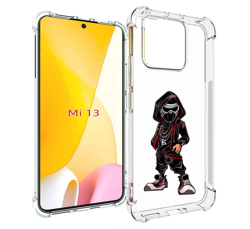 

Чехол MyPads крутой-ниндзя для Xiaomi 13, Прозрачный, Tocco