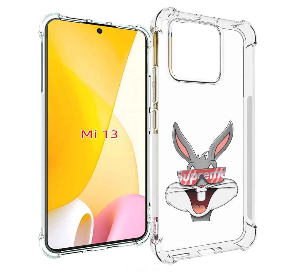

Чехол MyPads крутой-заяц для Xiaomi 13, Прозрачный, Tocco