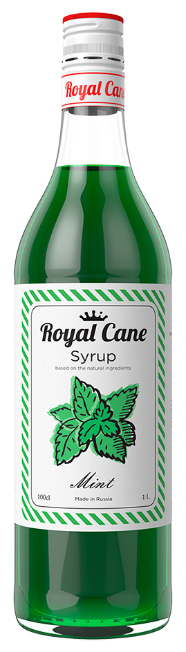 фото Сироп royal cane мята 1л