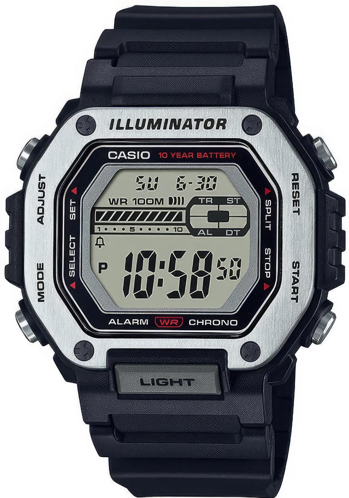 

Наручные часы мужские Casio MWD-110H-1A, MWD-110H-1A