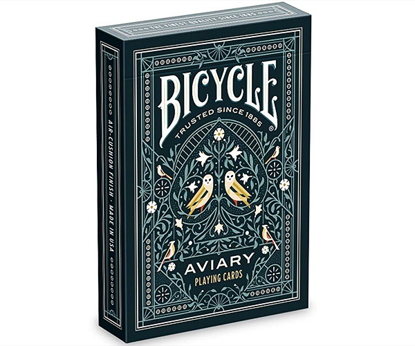 фото Игральные карты bicycle aviary / птичий вольер