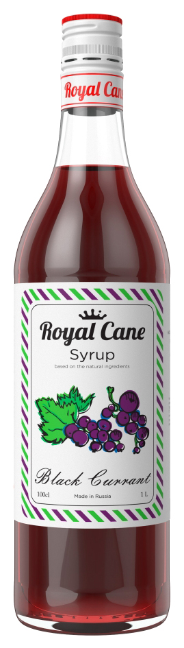 Сироп Royal Cane Черная смородина 1л