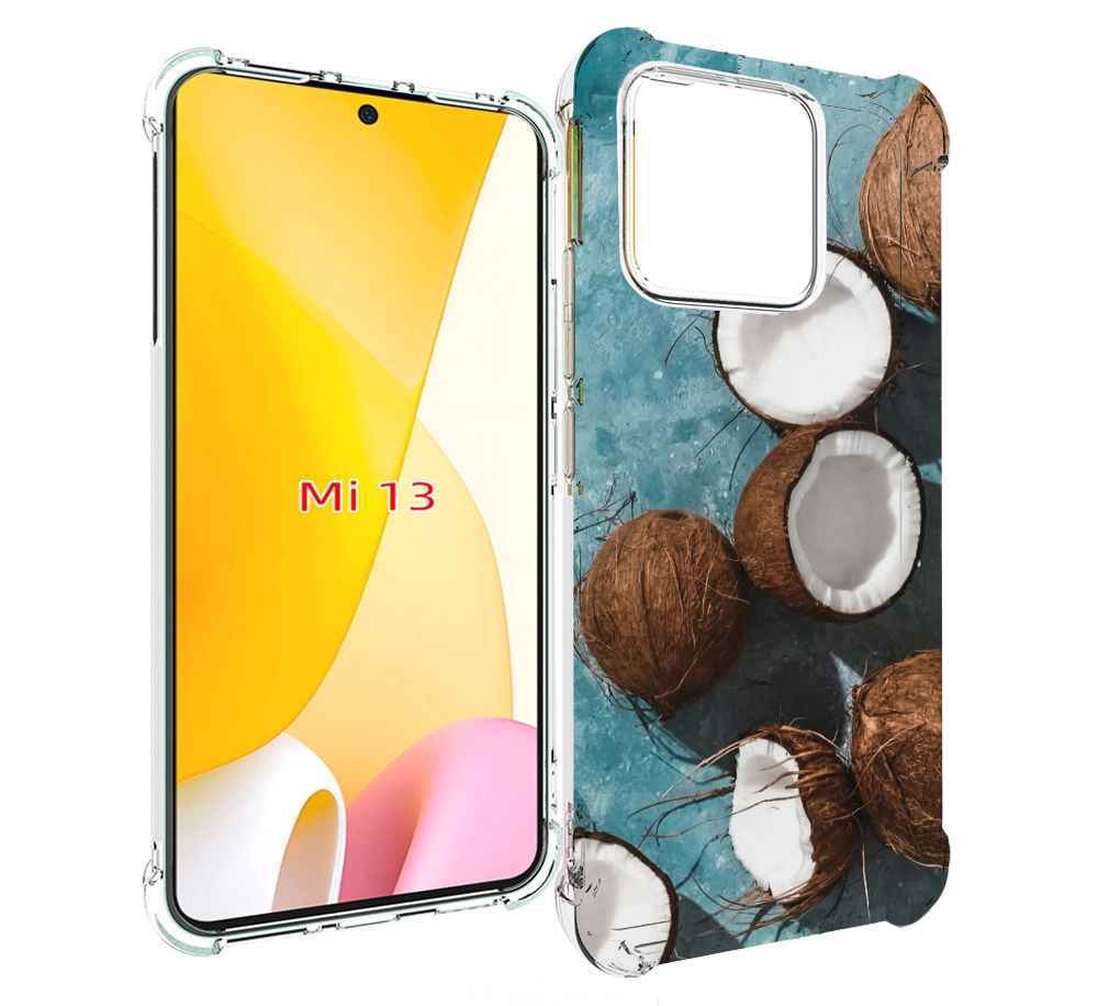 

Чехол MyPads красивые-кокосы для Xiaomi 13, Прозрачный, Tocco