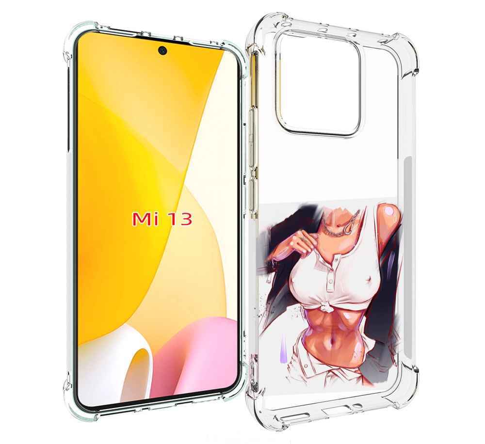 

Чехол MyPads красивая-стройная-модель для Xiaomi 13, Прозрачный, Tocco