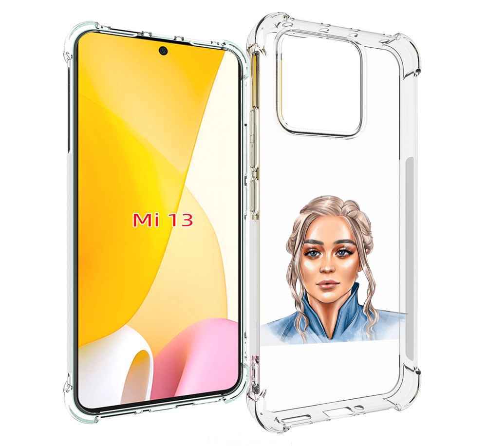 

Чехол MyPads красивая-нарисованная-девушка-блондинка женский для Xiaomi 13, Прозрачный, Tocco
