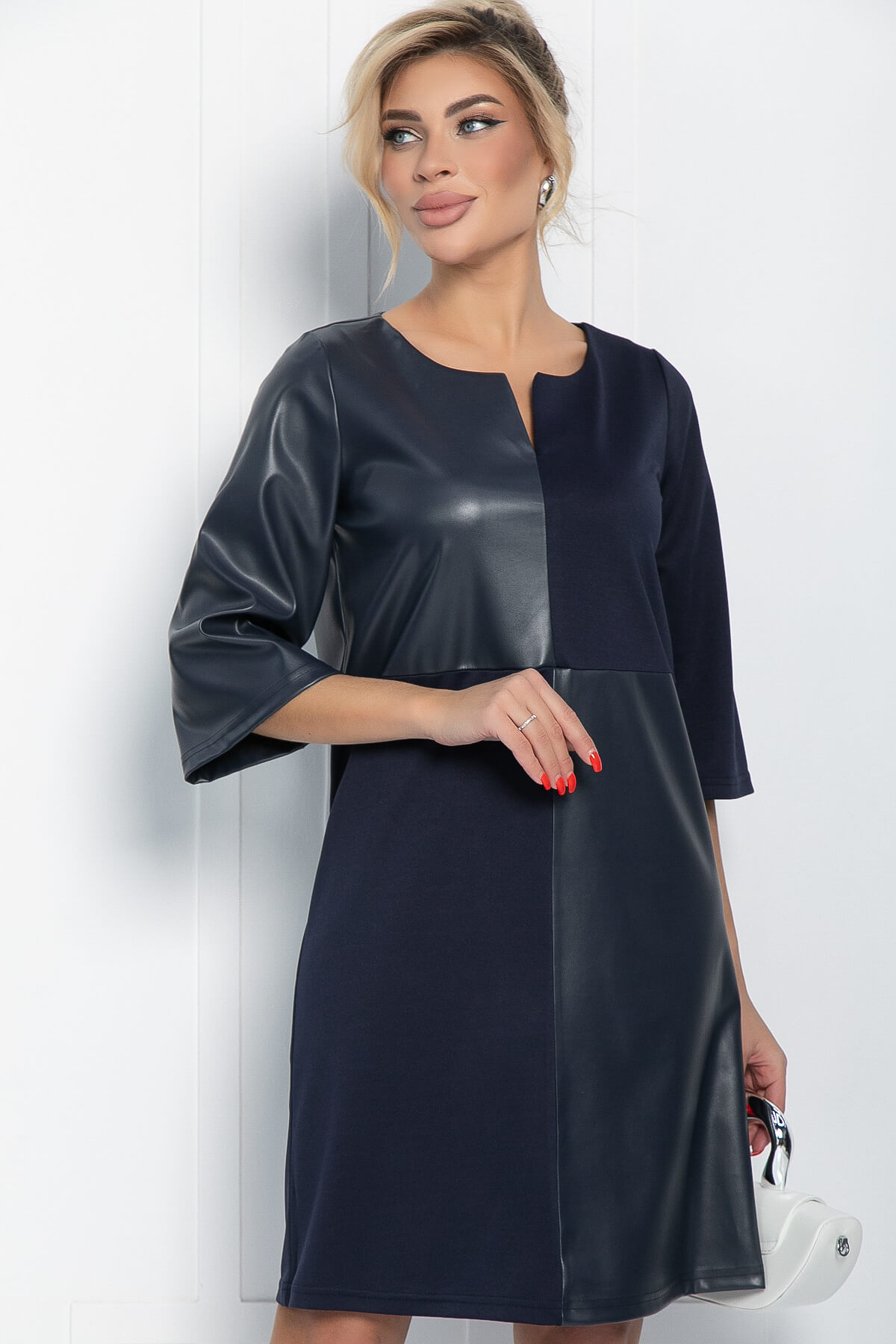 

Платье женское LT Collection Селин синее 48 RU, Синий, Селин