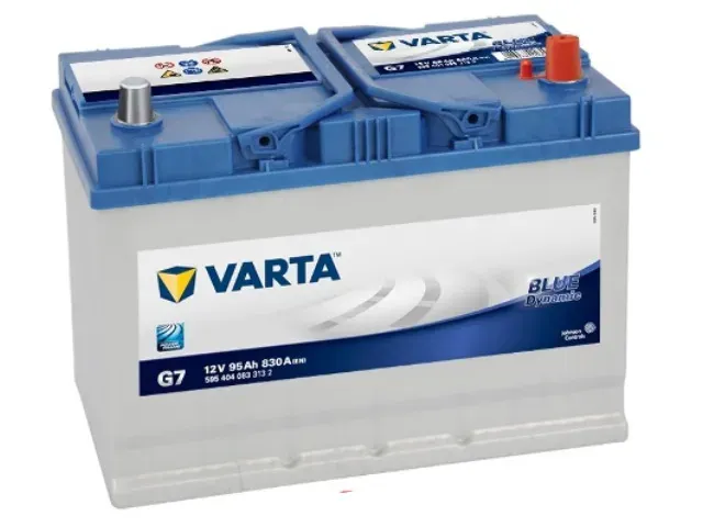 

Аккумулятор VARTA Blue Dynamic G7 95 А.ч Обратная полярность. Азия (595 404 083)