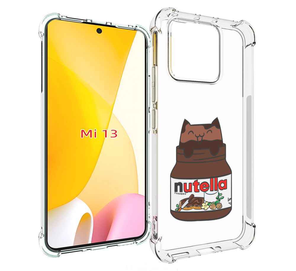 

Чехол MyPads кошечка-в-нутелле для Xiaomi 13, Прозрачный, Tocco