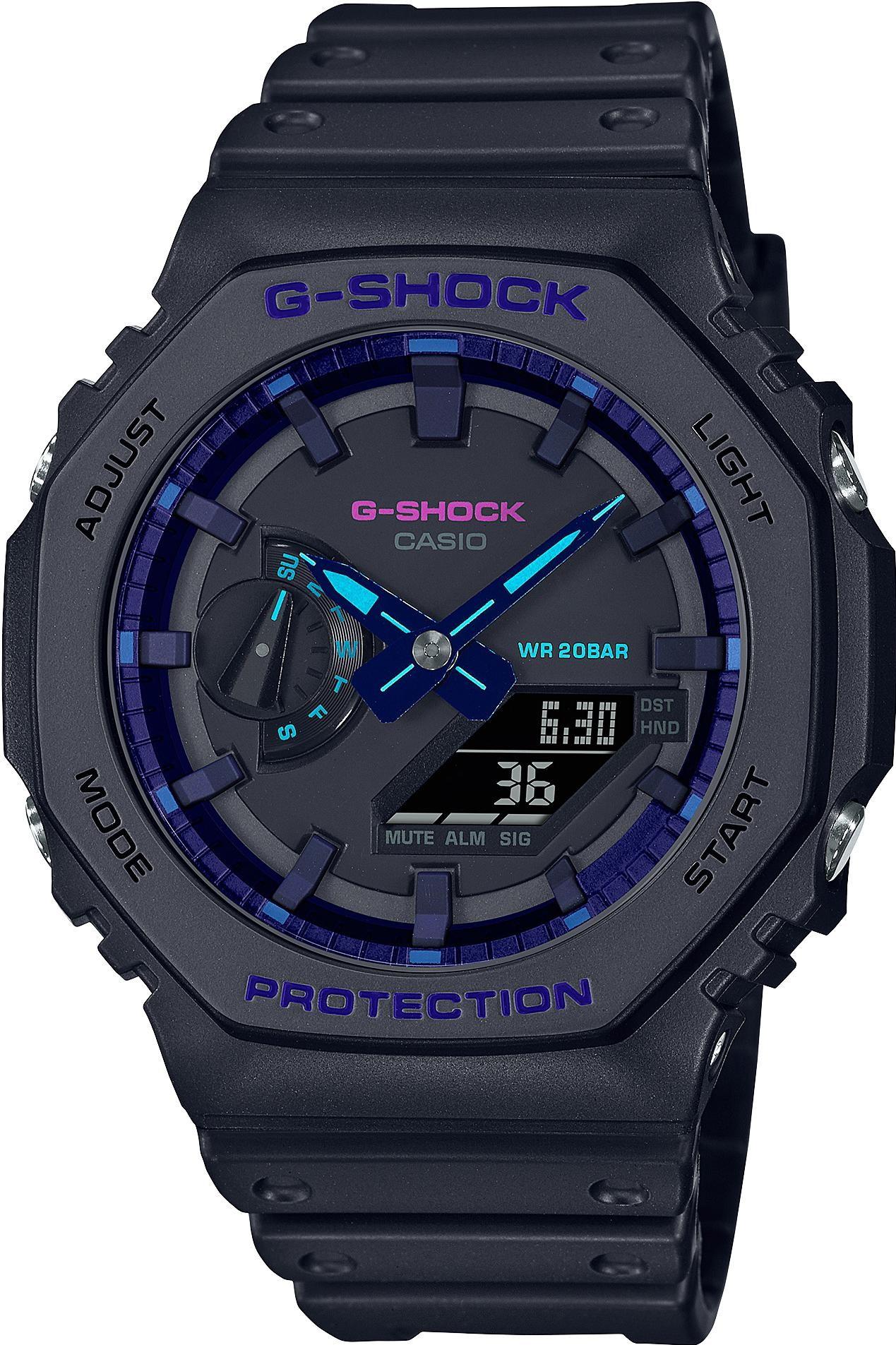 

Наручные часы мужские Casio GA-2100VB-1A, GA-2100VB-1A