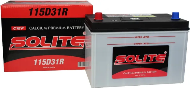 

Аккумулятор Solite 115D31R 95 А.ч Азия