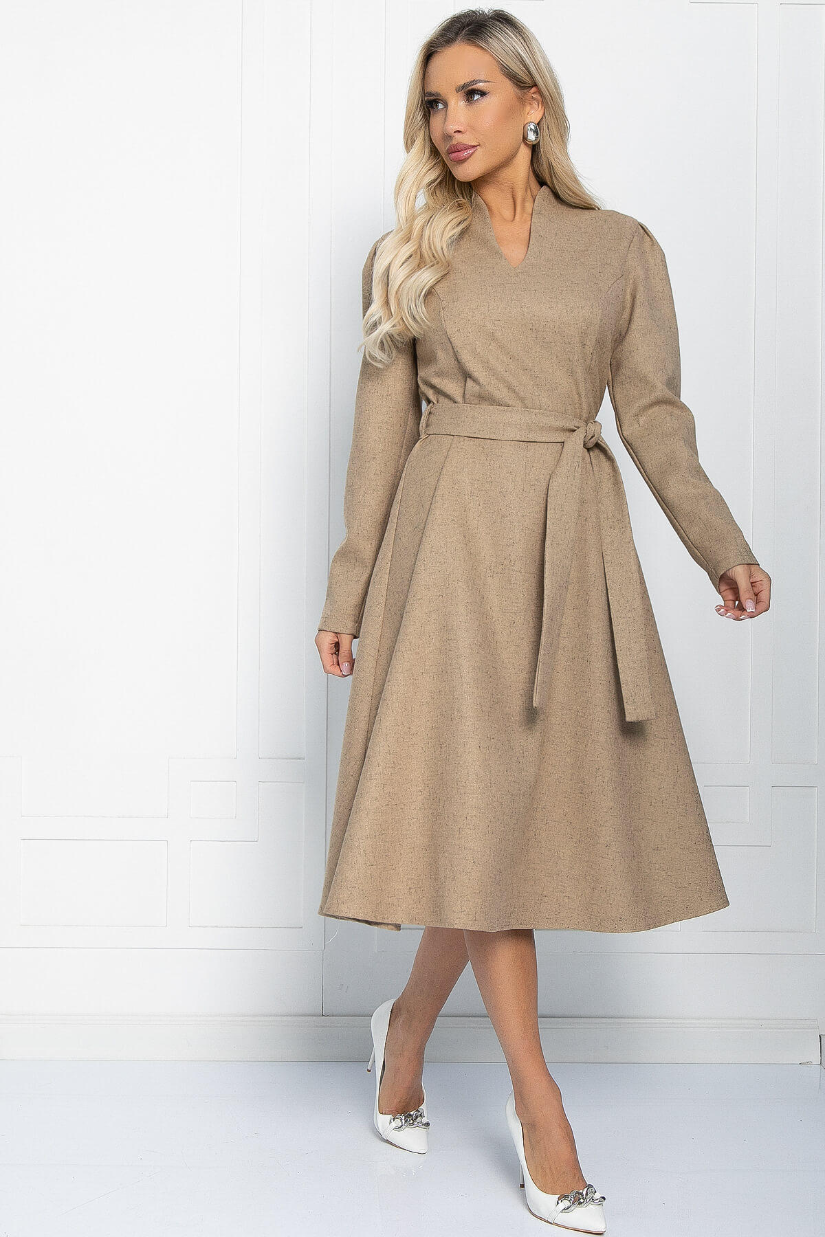 

Платье женское LT Collection Севилья коричневое 50 RU, Коричневый, Севилья