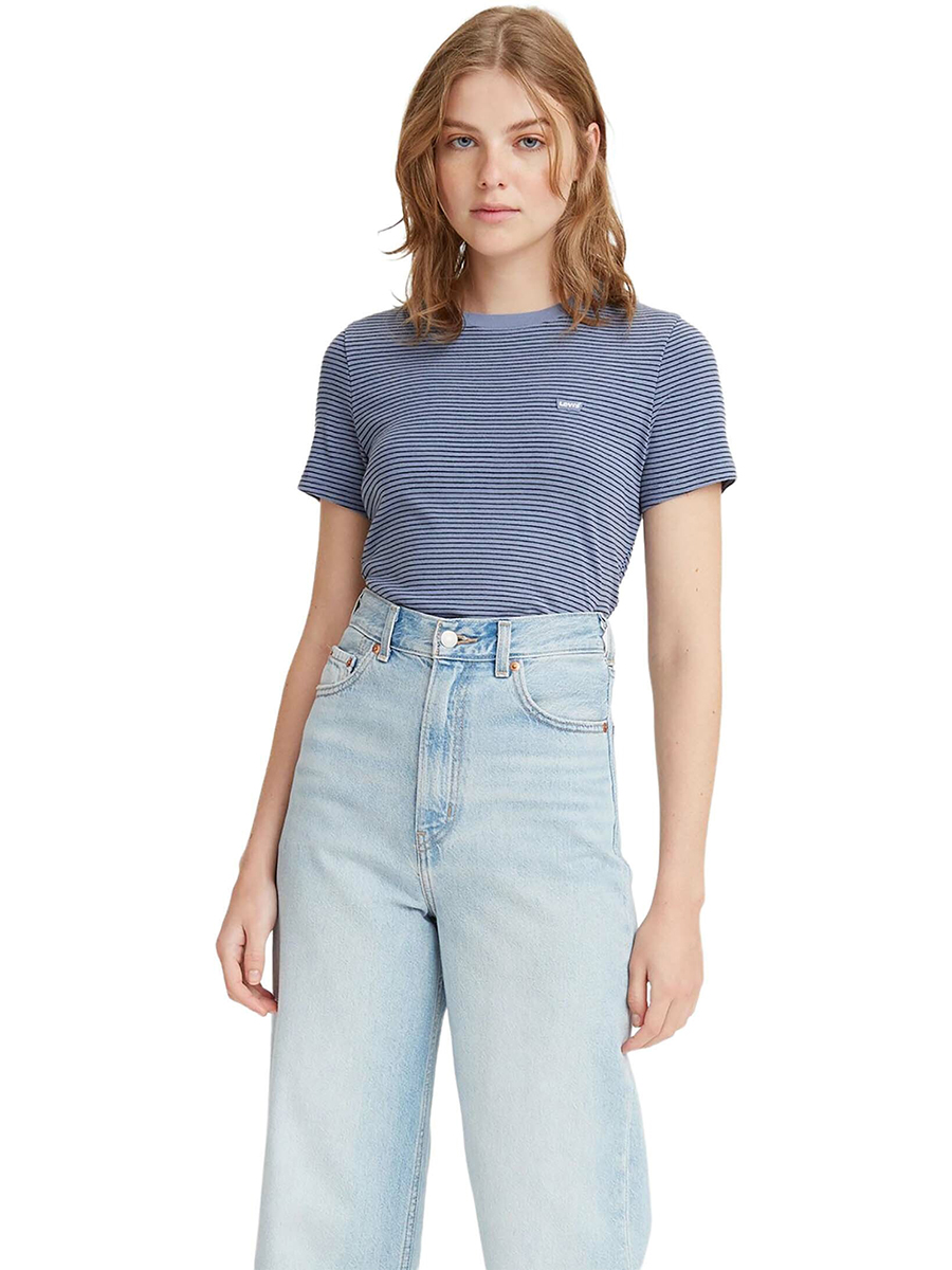 

Футболка женская Levis 37697-0032 синяя 2XS, 37697-0032