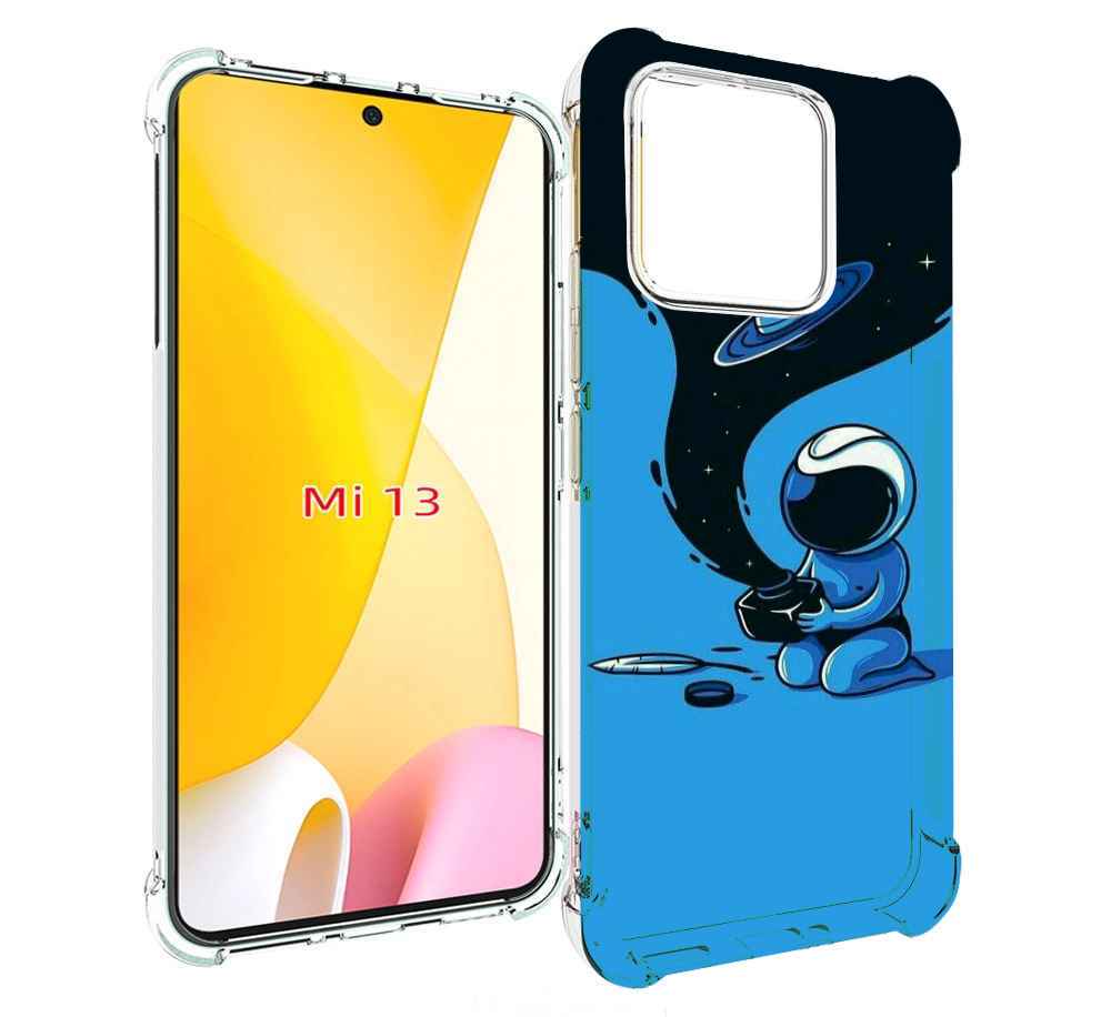 

Чехол MyPads космос из черной краски для Xiaomi 13, Прозрачный, Tocco