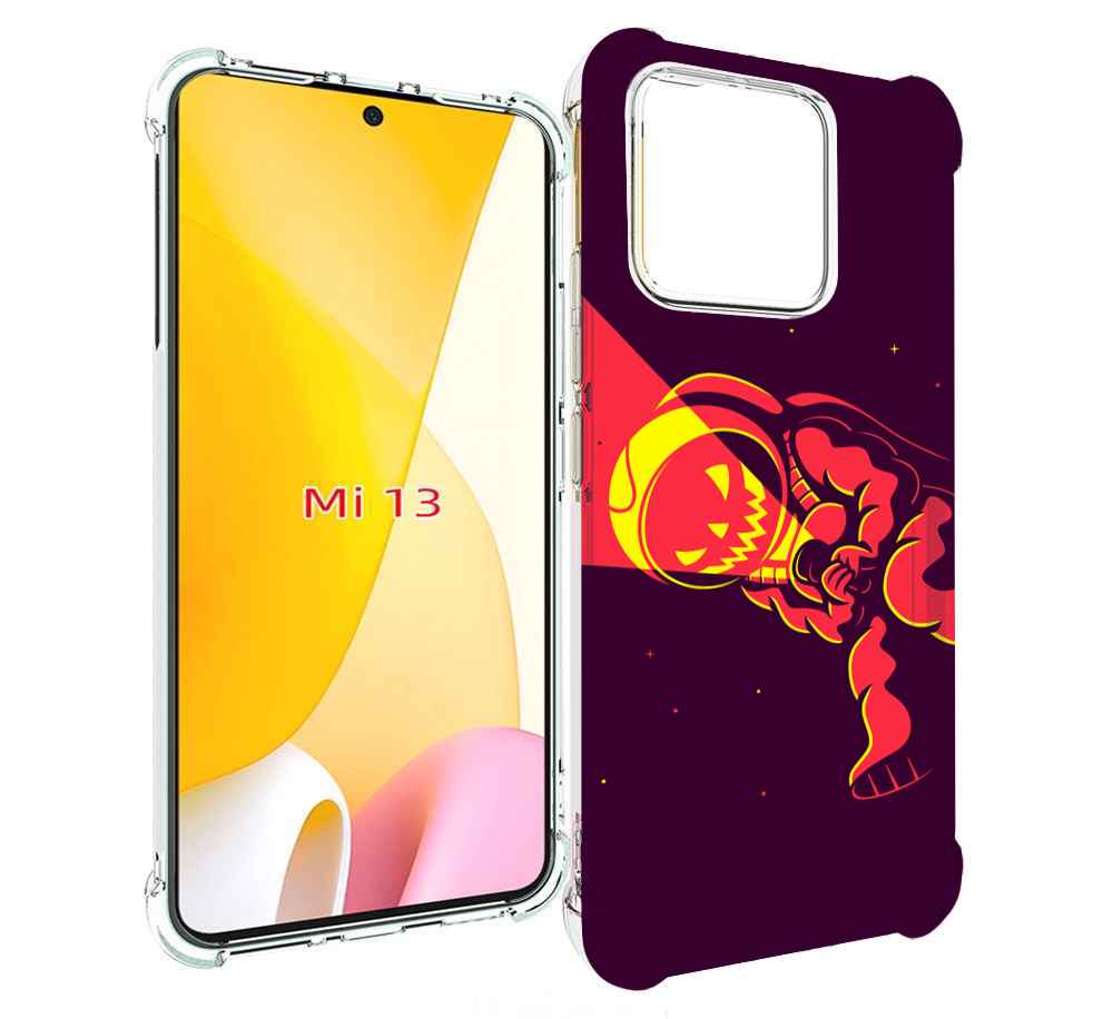 

Чехол MyPads космонавт-в-хеллуин для Xiaomi 13, Прозрачный, Tocco