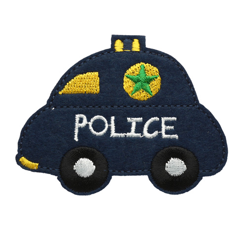 

5AS-325 Термоаппликация 'Police' 8х6см, 3шт, 3 шт