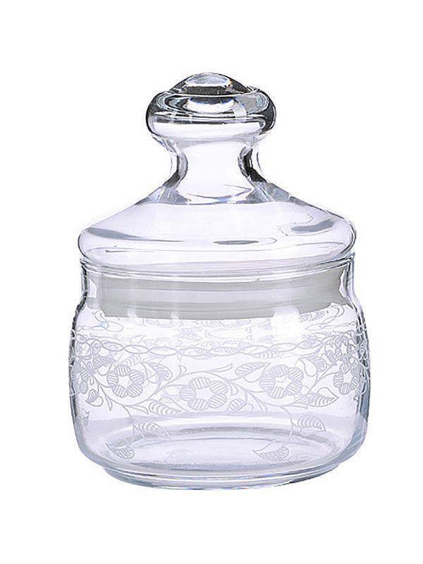 

Емкость для сыпучих продуктов стекло 420мл MS97554-07, Прозрачный