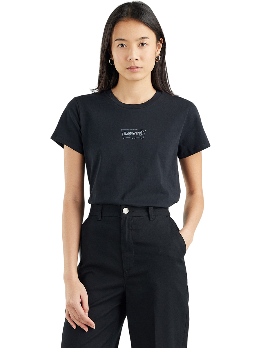 

Футболка женская Levis 17369-1751 черная XS, Черный, 17369-1751