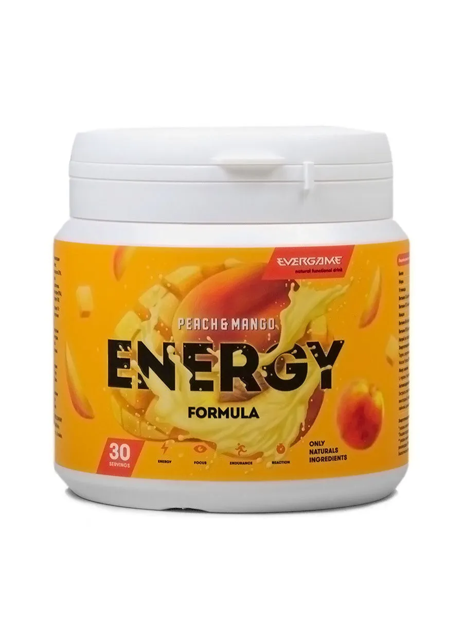 

Энергетик Evergame 300g (Персик-манго), Evergame_300g