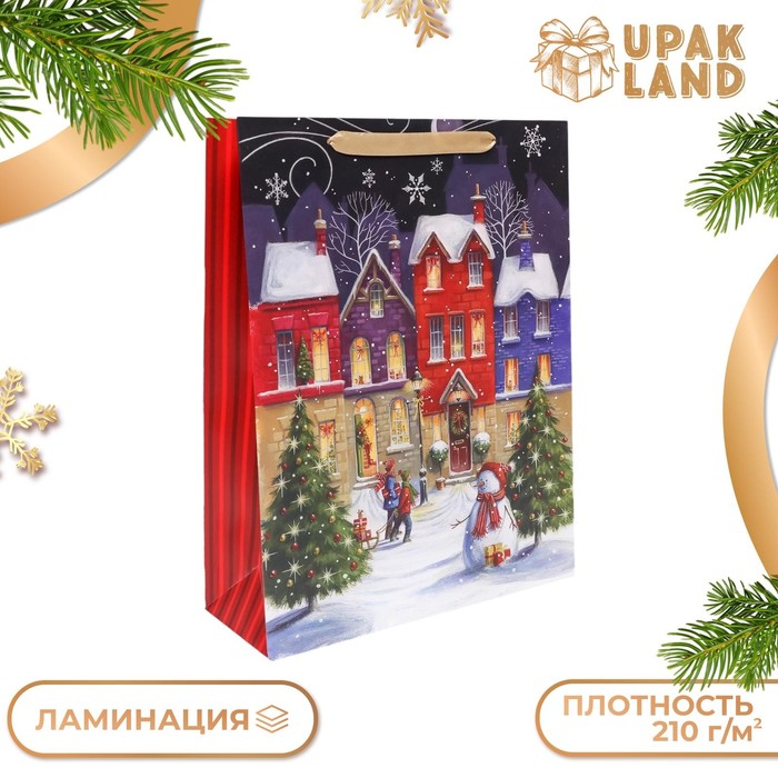 

Подарочный пакет UPAK LAND Праздник во дворе, ламинированный,31 х 40 х 11,5 см