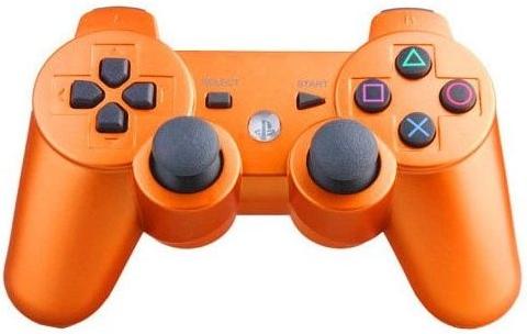 фото Геймпад беспроводной dualshock 3 orange (ps3) nobrand