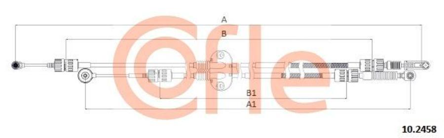 

Трос КПП FORD: FOCUS IB5gear 06-08
