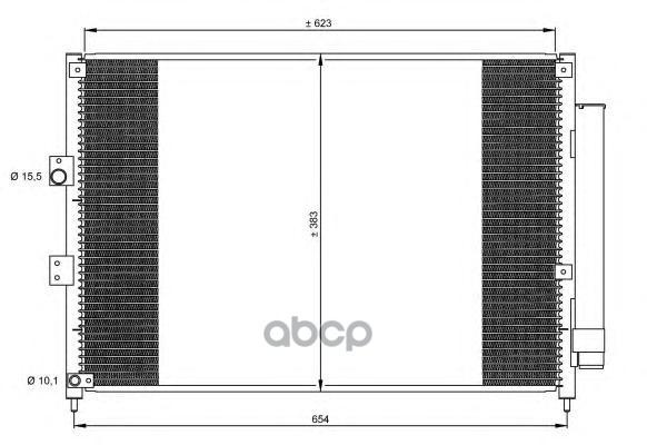 

Радиатор Кондиционера Ноndа Сiviс 4 Dооrs (06-) 1.3 I Нyвrid NRF 35865