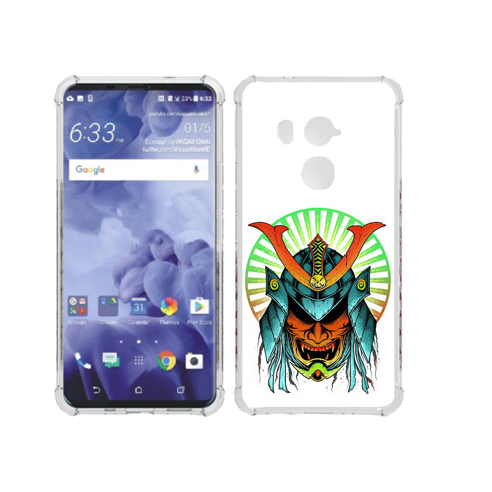 

Чехол MyPads Tocco для HTC U11 Plus ешимитсу рисунок, Прозрачный, Tocco
