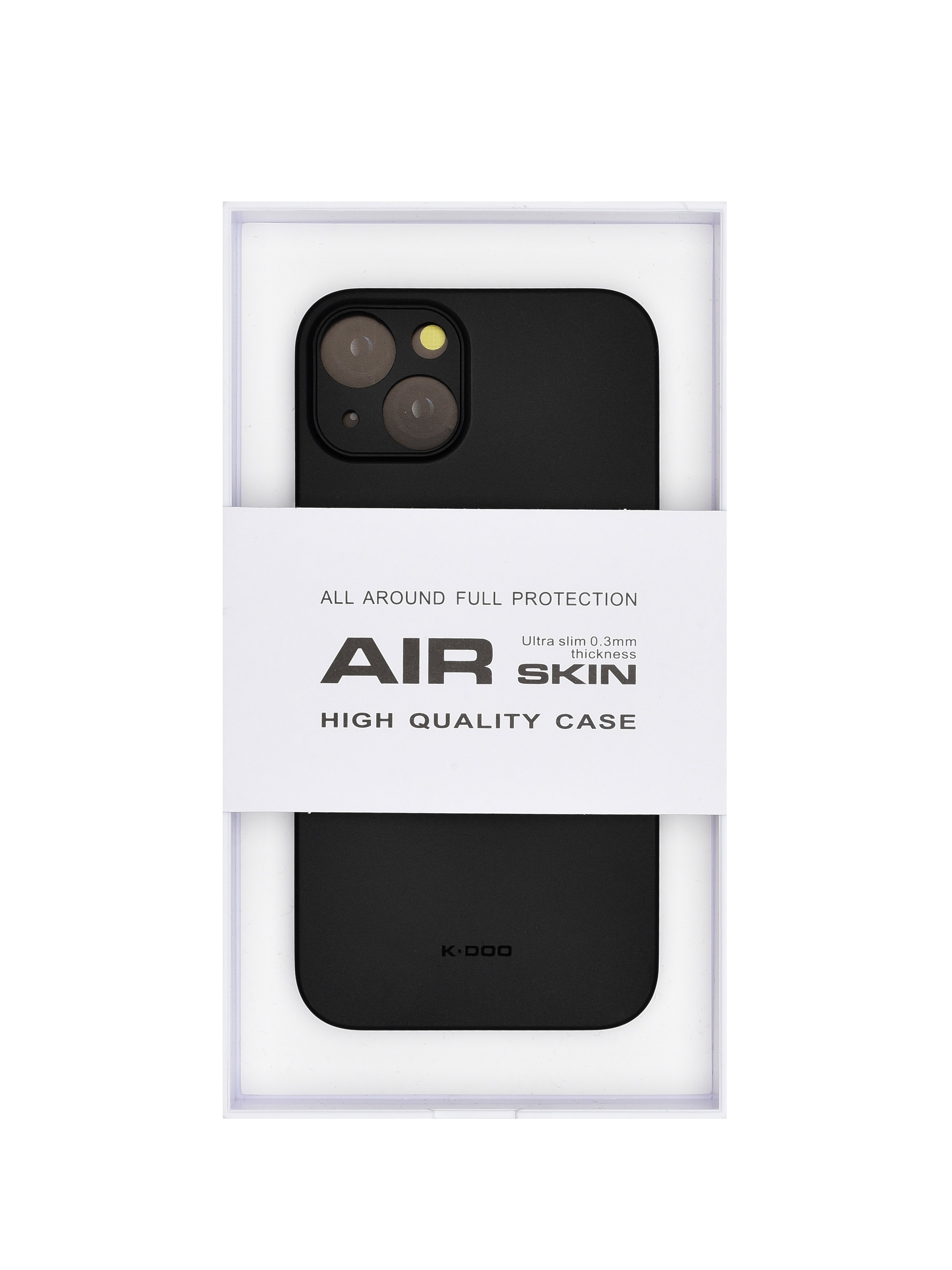 фото Чехол для iphone 13 "air skin" черный