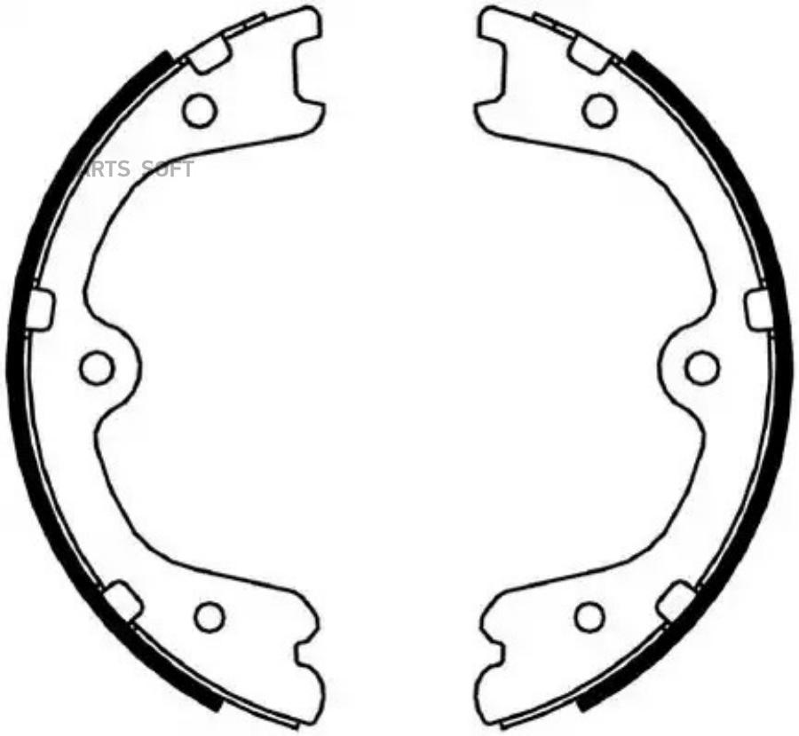 

Тормозные колодки FERODO FSB4054