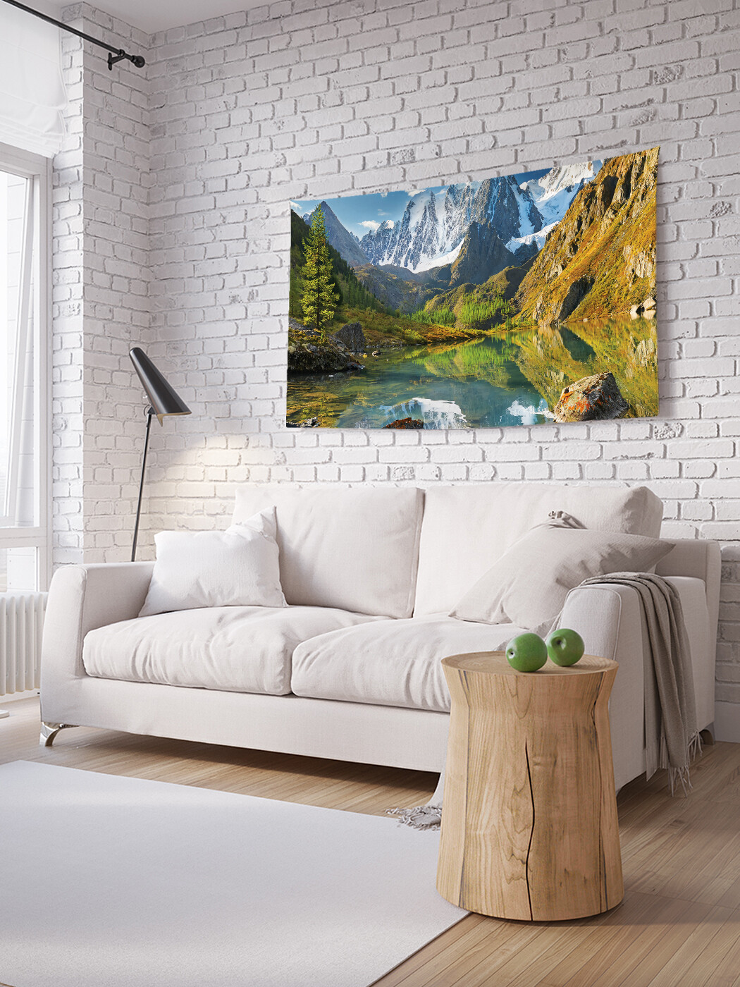 

Горизонтальное фотопанно JoyArty В поисках озера, из ткани, 150х200 см