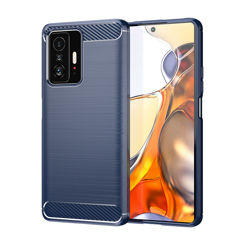 

Чехол MyPads для Xiaomi 11T; 11T Pro синий, Carbon