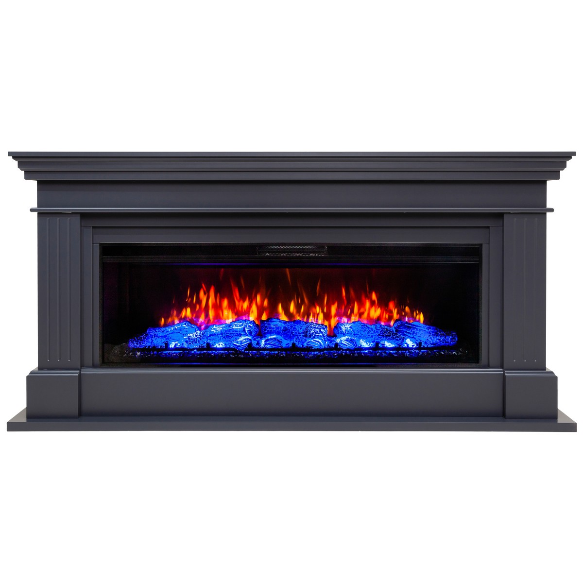 

Электрокамин RealFlame Ontario 52 GR с Joker 52, 5 цвета пламени, Электрокамин Ontario 52 GR с очагом Joker 52