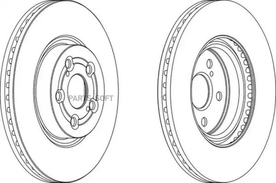 

Тормозные колодки FERODO DDF1315C