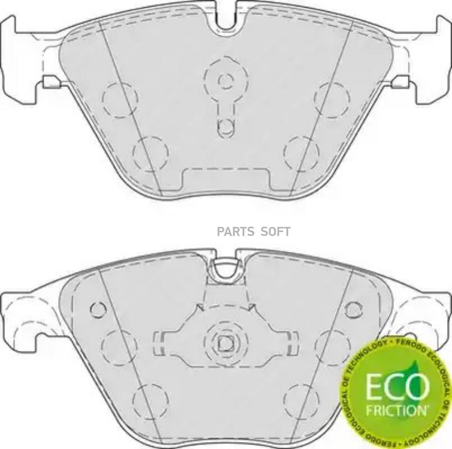 

Тормозные колодки FERODO FDB4382