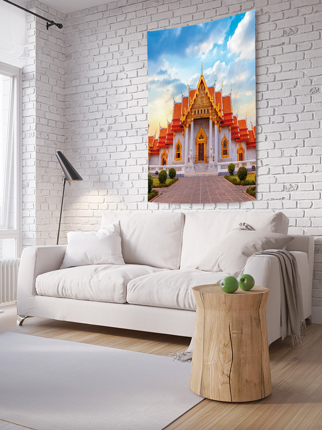 

Вертикальное фотопанно JoyArty Роскошная усадьба, из ткани, 100х150 см