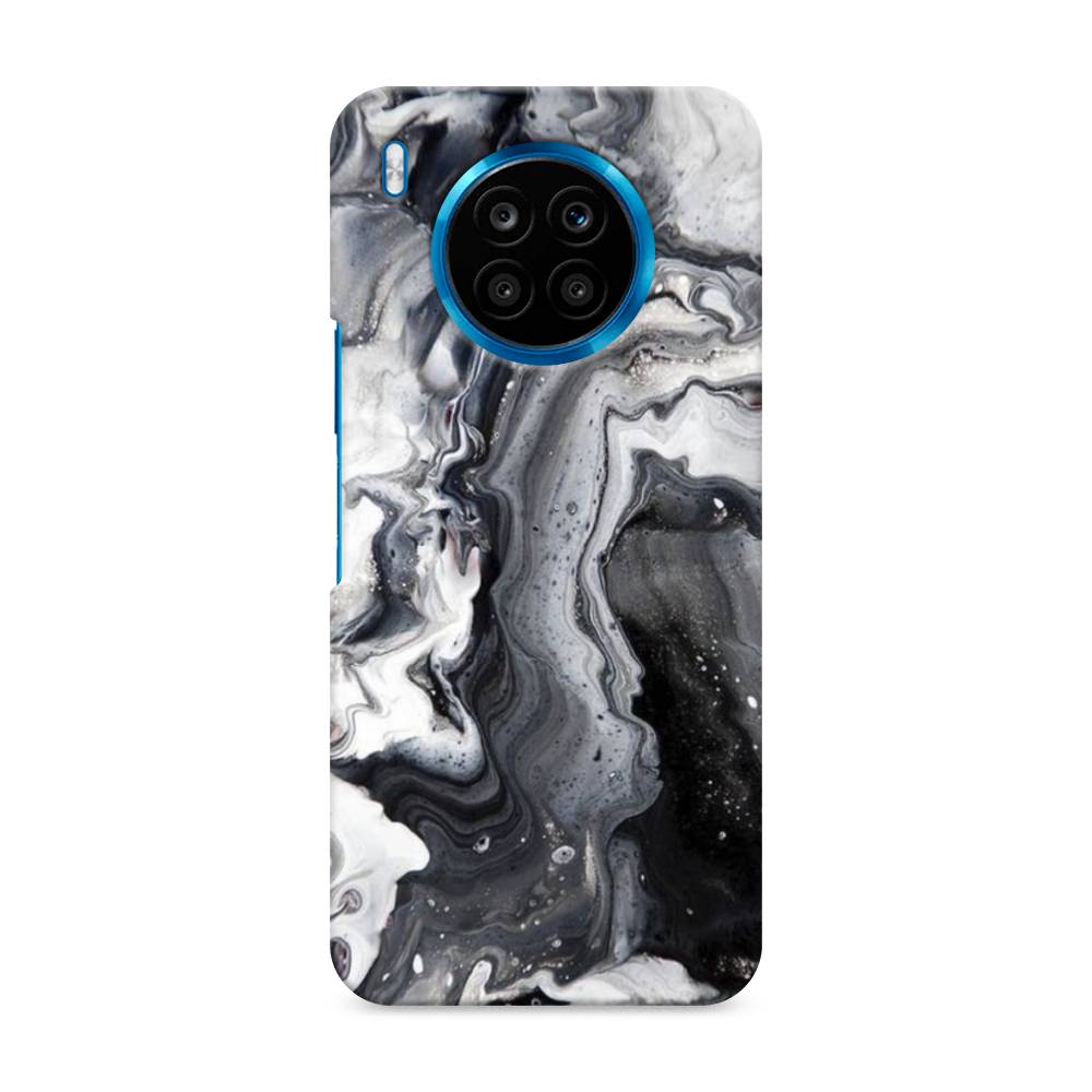 

Чехол Awog "Бело-черные сложные полосы" для Honor 50 Lite, 6106420-2