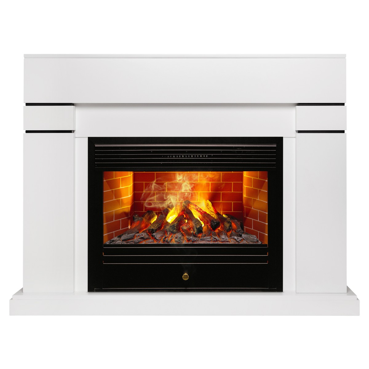 

Электрокамин RealFlame Lindelse WT с Novara 26 3D, увлажнение воздуха, Электрокамин Lindelse 26 WT с очагом 3D Novara