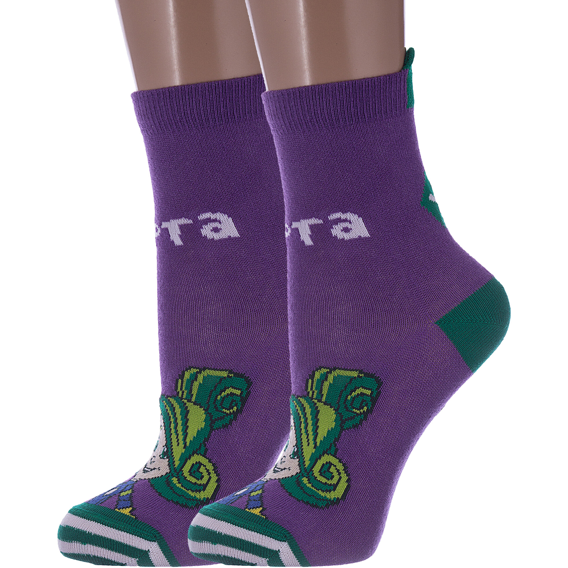 Носки детские NOSMAG2-22С-23СП, рис 919, ФИОЛЕТОВЫЕ, 22