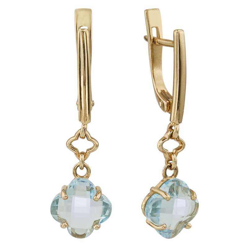 

Серьги из красного золота с топазом ALORIS 439Т, Серьги 439Т