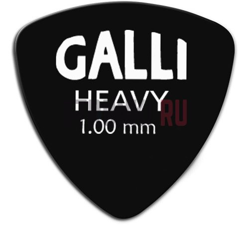 Медиатор GALLI N-18H жесткий 1,00 mm 1шт