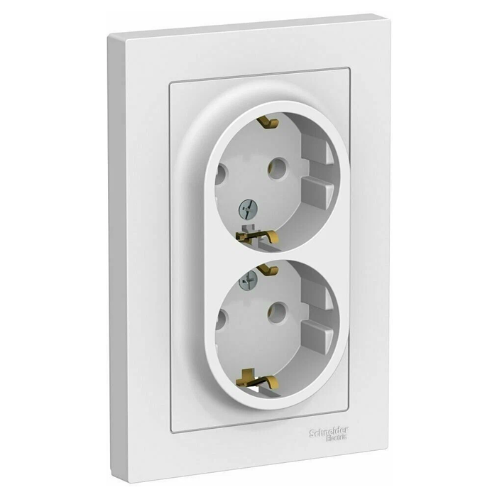 

Розетка Systeme Electric ATN000124, 4шт, Белый