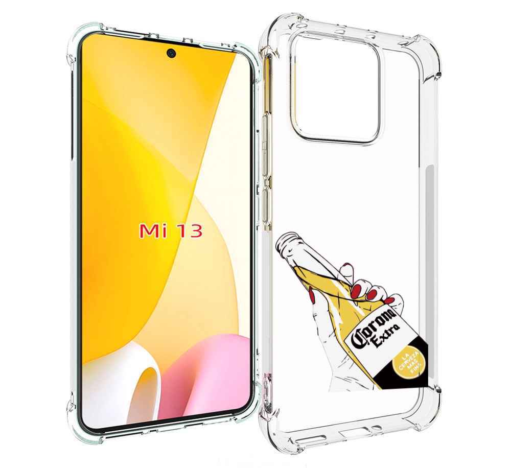 

Чехол MyPads корона экстра для Xiaomi 13, Прозрачный, Tocco