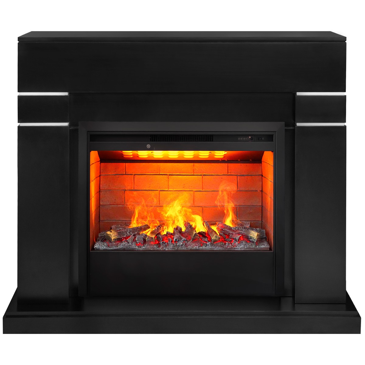 

Электрокамин RealFlame Lindelse BLM с Helios 26 3D, увлажнение воздуха, Электрокамин Lindelse 26 BLM с очагом 3D Helios 26