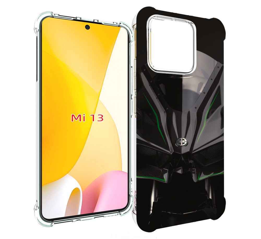 

Чехол MyPads кавасаки мото для Xiaomi 13, Прозрачный, Tocco