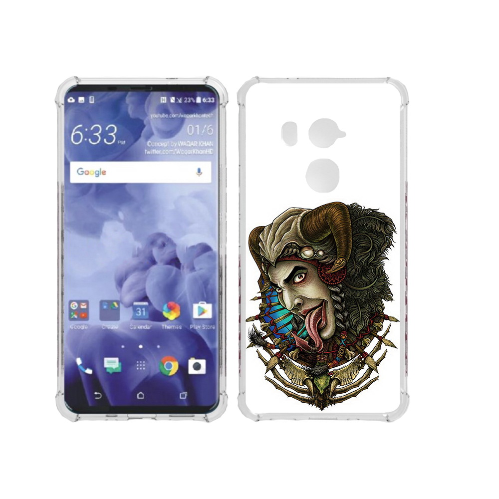

Чехол MyPads Tocco для HTC U11 Plus длинный язык, Прозрачный, Tocco
