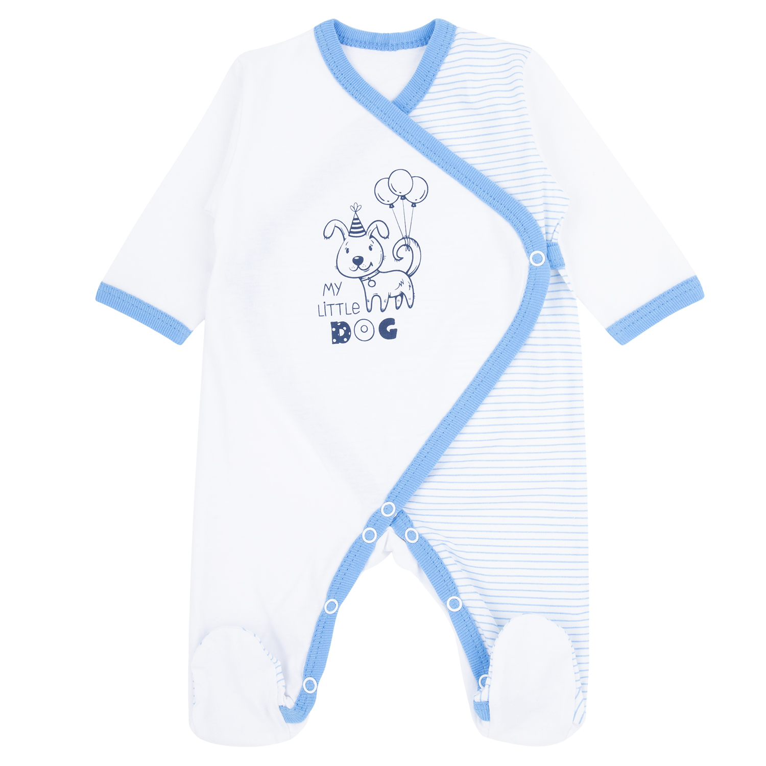 фото Комбинезон leader kids newborn белый р.56