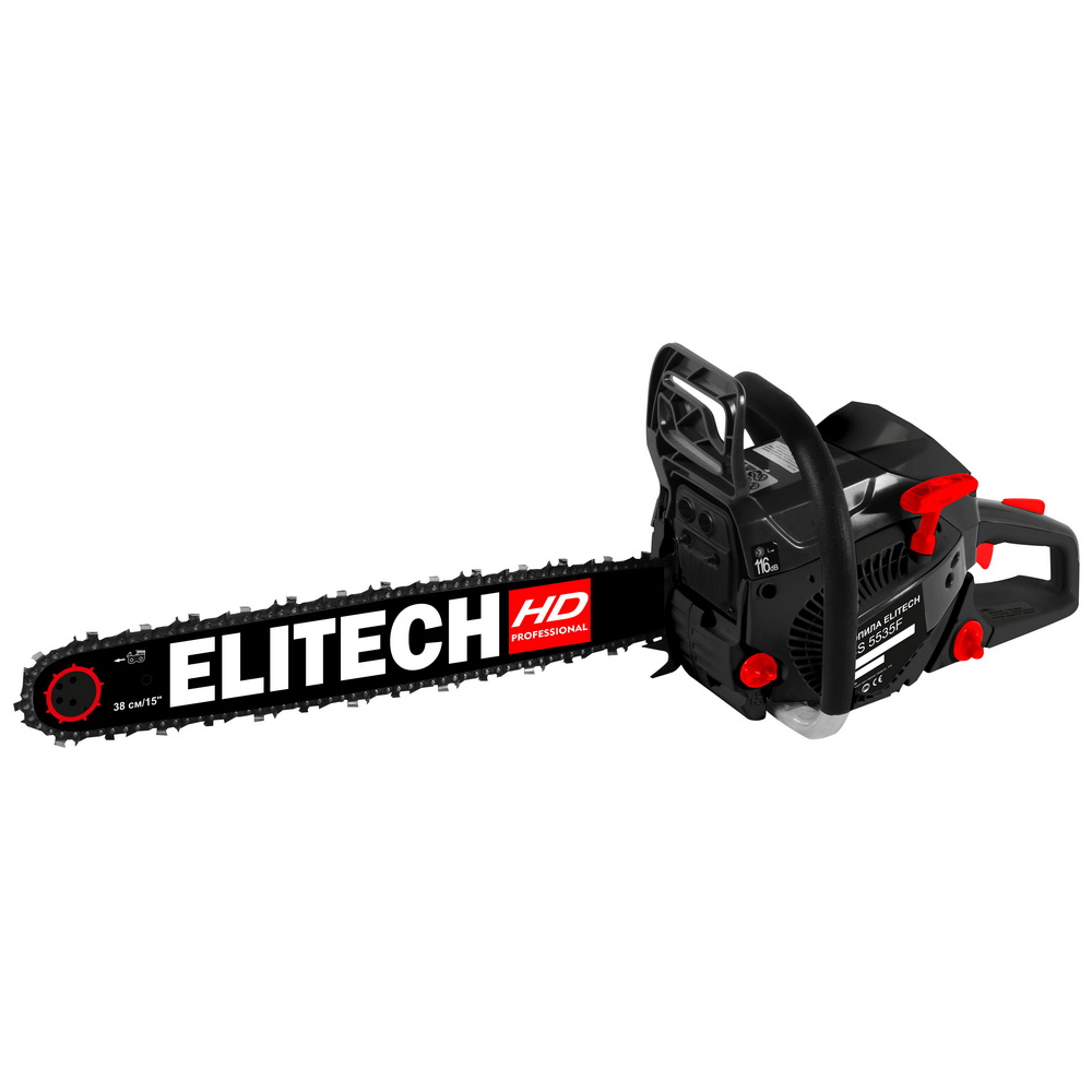 Пила цепная бензиновая Elitech CS 5535F